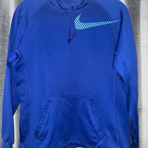Nike Men's Blue Hoodie